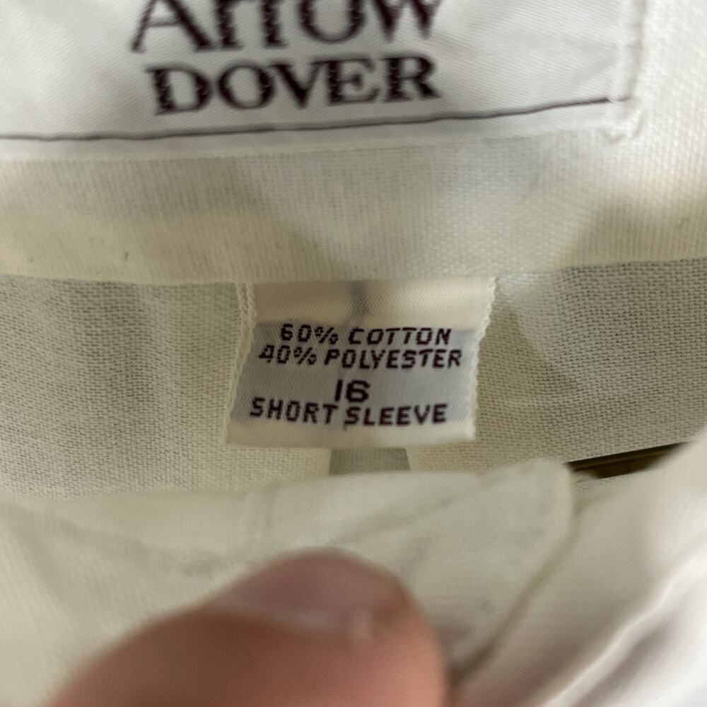 VTG 90’s Chevy Indy V8 Crew Shirt Size Medium/ 16/ Arrow Dover \White Brown‎ - Picture 4 of 12